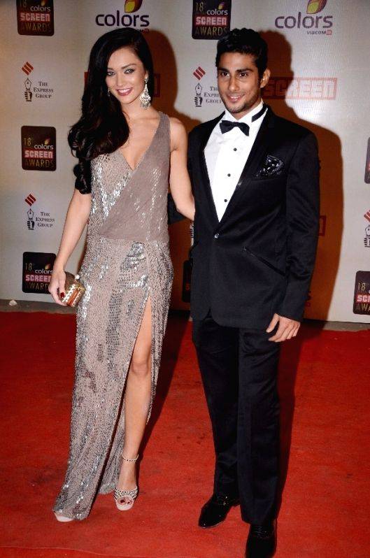 Pratiek at the Red Carpet of Colors Screen Awards.