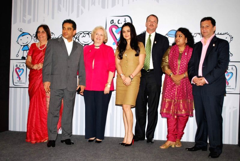 Preity Zinta at Human Trafficking NGO Event at Taj land’s End.