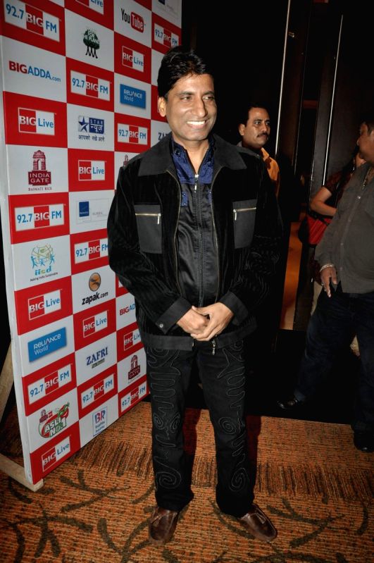 Raju Srivastav at Big FM's Green Humour mimicry launch.