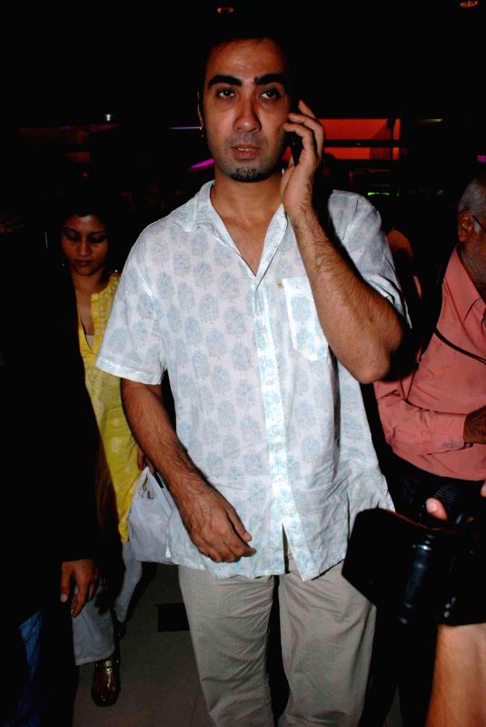 Ranvir Shorey at the premiere of movie Ice Age 2 in Mumbai.