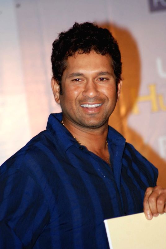 Sachin Tendulkar at IPL screening event.