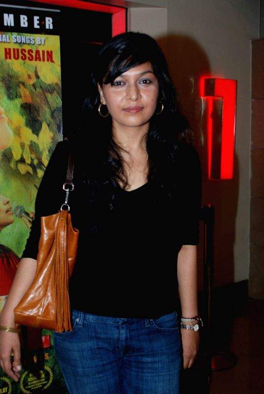 Sona Jain at the music launch of For Real film at PVR, Juhu.