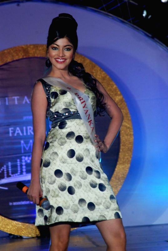 Super Hot Udita Goswami at Fair One Miss Mumbai Finals.