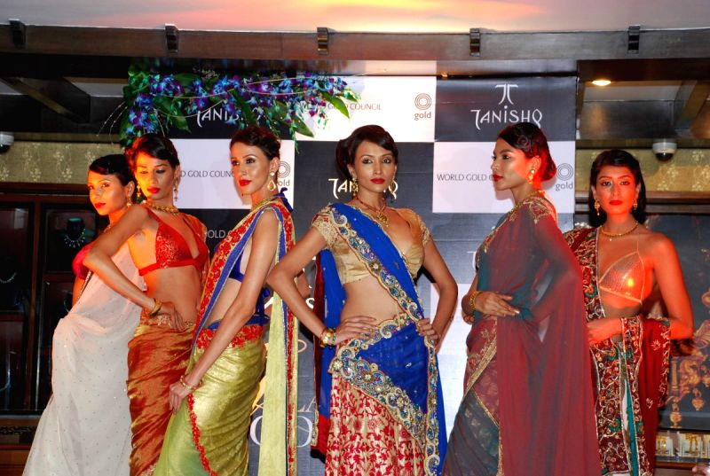 Top models at Tanishq Fashion Show at Bandra.