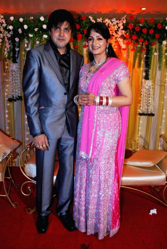 Upasana Singh’s Wedding Reception at Time N Again, Andheri in Mumbai Tuesday Night.