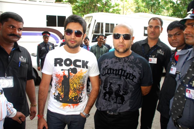 Vishal and Shekhar at the “Rajiv Gandhi Awards”.