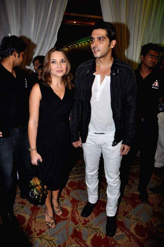 Zayed Khan at Fridaymoviez.com website launch at JW Marriott, Juhu in Mumbai on Friday Night.