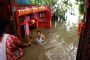 A Hindu temple on the bank of the River Yamuna in Delhi on Saturday.