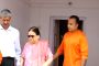 ADAG Chairman Anil Ambani with mother Kokilaben Ambani at Badrinath.