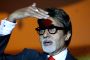 Amitabh Bachchan promotes 'Dabur' at JW Marriott in Mumbai.