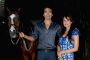 Anchal Kumar and Shawar Ali at the opneing bash of new season of RWITC at Mahalaxmi Race Course.