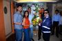 Bappi Lahiri records for Mithun Chakraborty and Mimoh's untitled film at Empire studio.