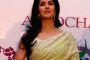 Bollywood actor Katrina Kaif at an event to collect an award for excellence in performing arts, Katrina was invited to collect her pending award for excellence in performing arts 2009 by the Associated Chambers of Commerce and Industry of India in New Delhi on Wednesday.