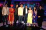 Dharmendra on the sets of Indian Idol at Film City.