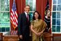 Nirupama Rao presents credentials to Obama 