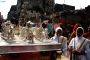 Jain devotees at a rally for their festival in Kolkata on Monday 2nd Nov 09.