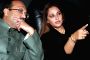 Jaya Prada watching her Bengali film Sesh Sanghat in Kolkata on Thursday.
