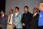 John Abraham at "Standard Chartered Mumbai Marathon 2010" press meet at Oberoi Hotel. (IANS: Photo)