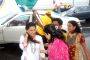 Juhi Chawla at I Love Mumbai sappling distribution at Marine Drive.