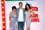 Mandira Bedi with hot models at Kingfisher Calendar auditions at Lalit Hotel.