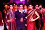 Troy costa showcases at lakme fashion week.