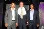 Md. Azharuddin and Mr. Daniel Rudolf at his bash.