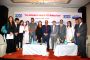 Milind Soman at FICCI wellness media meet at Mayfair Room in Mumbai on Friday evening.