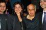 Pooja Bhatt and Mahesh Bhatt at The Salute play, at Tejapal Hall.