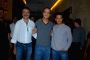 Producer Vidhu Vinod Chopra, Director Rajkumar Hirani and Aamir Khan were present at the first look of their movie "3 Idiots" held at Metro Big Cinemas in Mumbai.