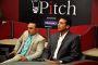 Rahul Bose and Mahesh Bhupathi at The Pitch shoot in Khar. (Photo: IANS)