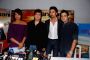 Ranbir & Priyanka announce Anjaana Anjaani movie release postponed in Mumbai at Mehboob Studio.