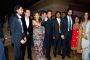 Ritesh Deshmukh, Sanjay Kapoor, Gauri Khan, Shahrukh Khan, Lalit Modi, Hrithik Roshan and Suzanne at the Shilpa Shetty's wedding reception.