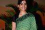Sonali Kulkarni in Marathi play 'Gabhricha Paus' at Ravindra Natya Mandir, in Mumbai.