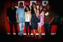 Sonam Kapoor with Aisha team with RJ Anurag Pandey of Fever FM at Andheri.