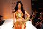 Sophie Chaudhary walks the ramp at Malaga show for Lakme Fashion Week.
