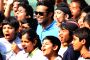 Sports legends Leander Paes at the "Fit India Come N' Play Day" event