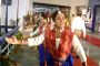Welcome dance on the inaugural day of 15th Kolkata Film Festival at Nandan on Tuesday.