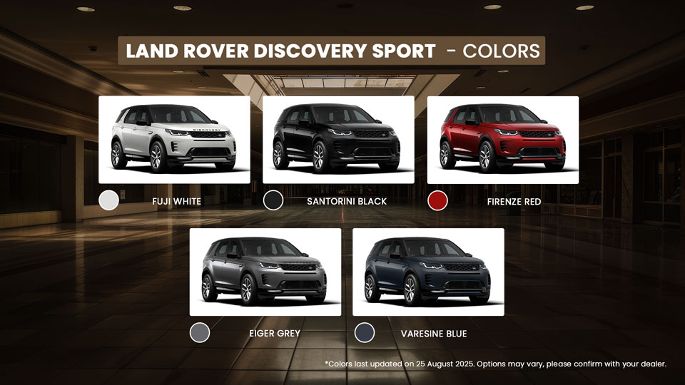 Range Rover Discovery Color Land Rover Discovery Sport Photos | Discovery Sport Interior and ...