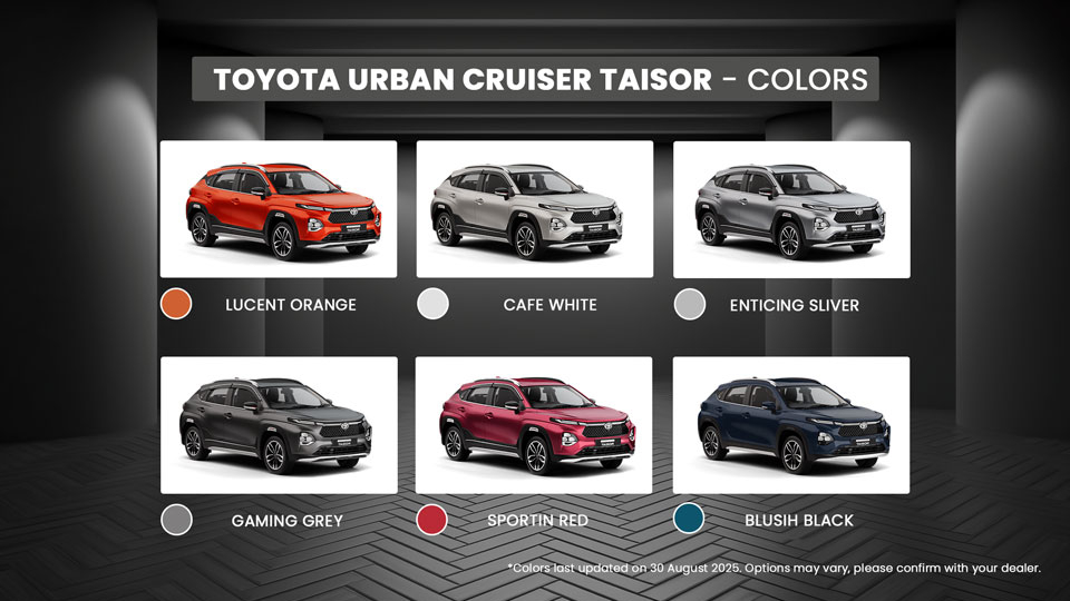 Toyota Urban Cruiser Taisor Starting Price From 7 21 Lakh Variants Toyota Urban Cruiser Taisor Starting Price From 7 21 Lakh Variants