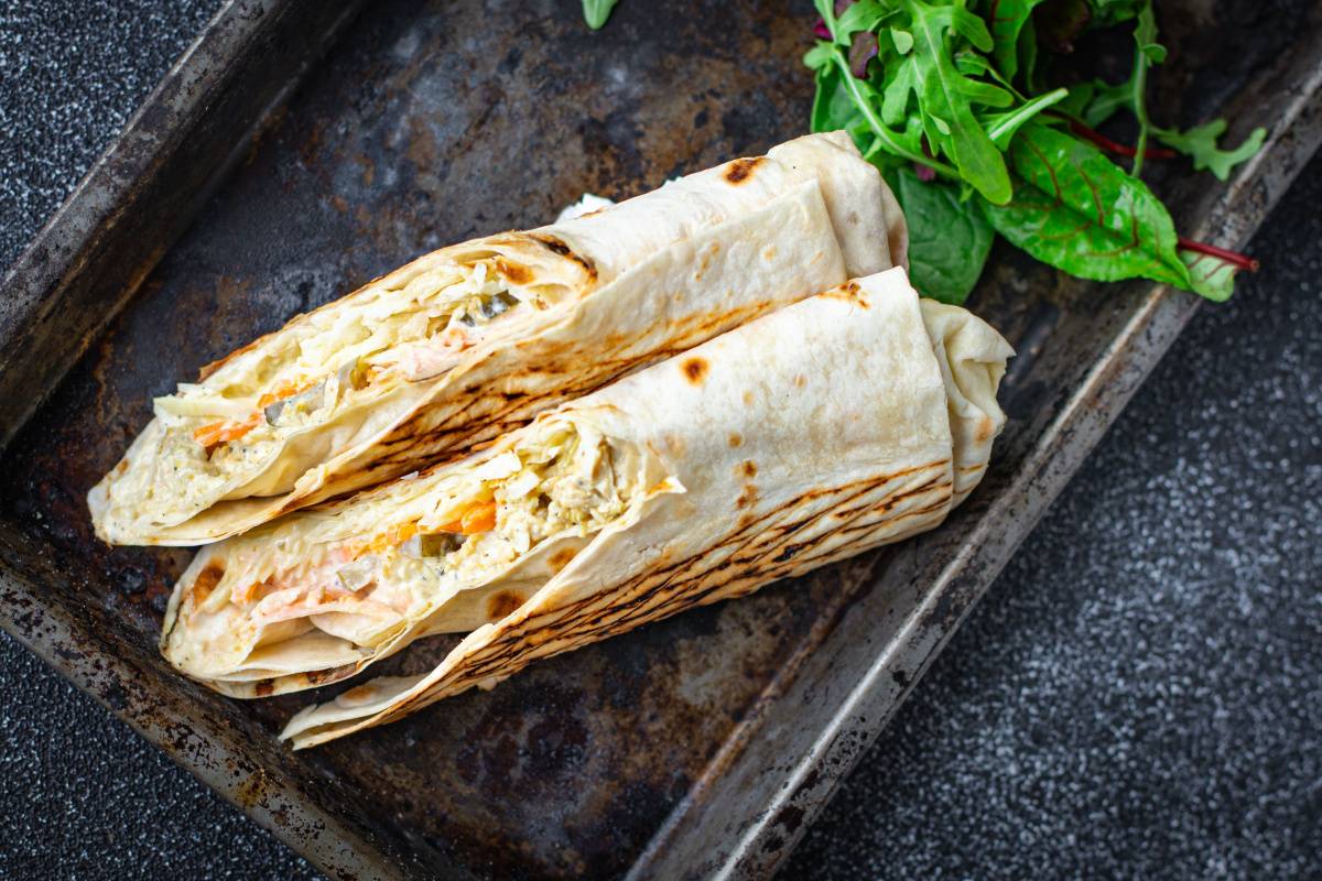 Chicken and Cheese Wrap