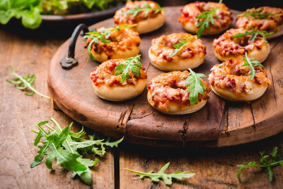 Mini Pizza Bagels