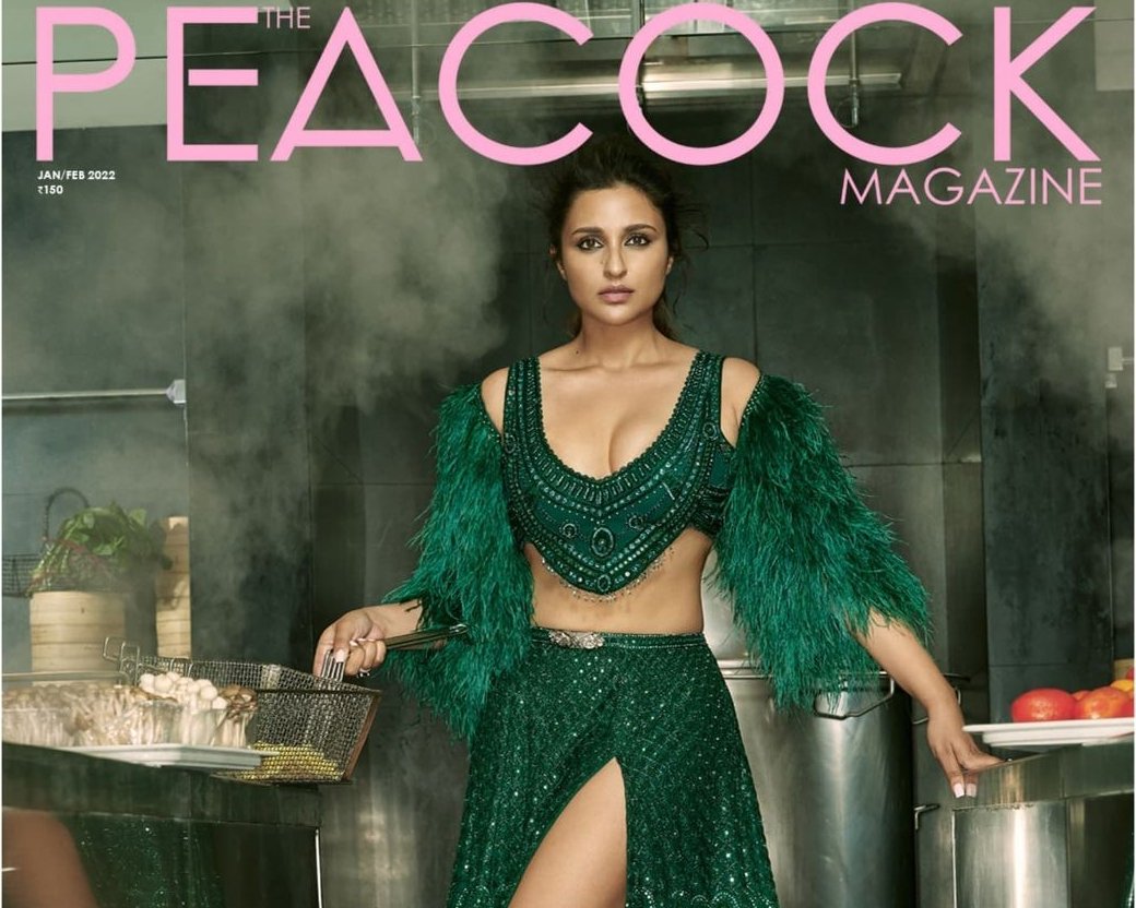 Bringing 2025 in style, Parineeti Chopra becomes the cover of Peacock magazine