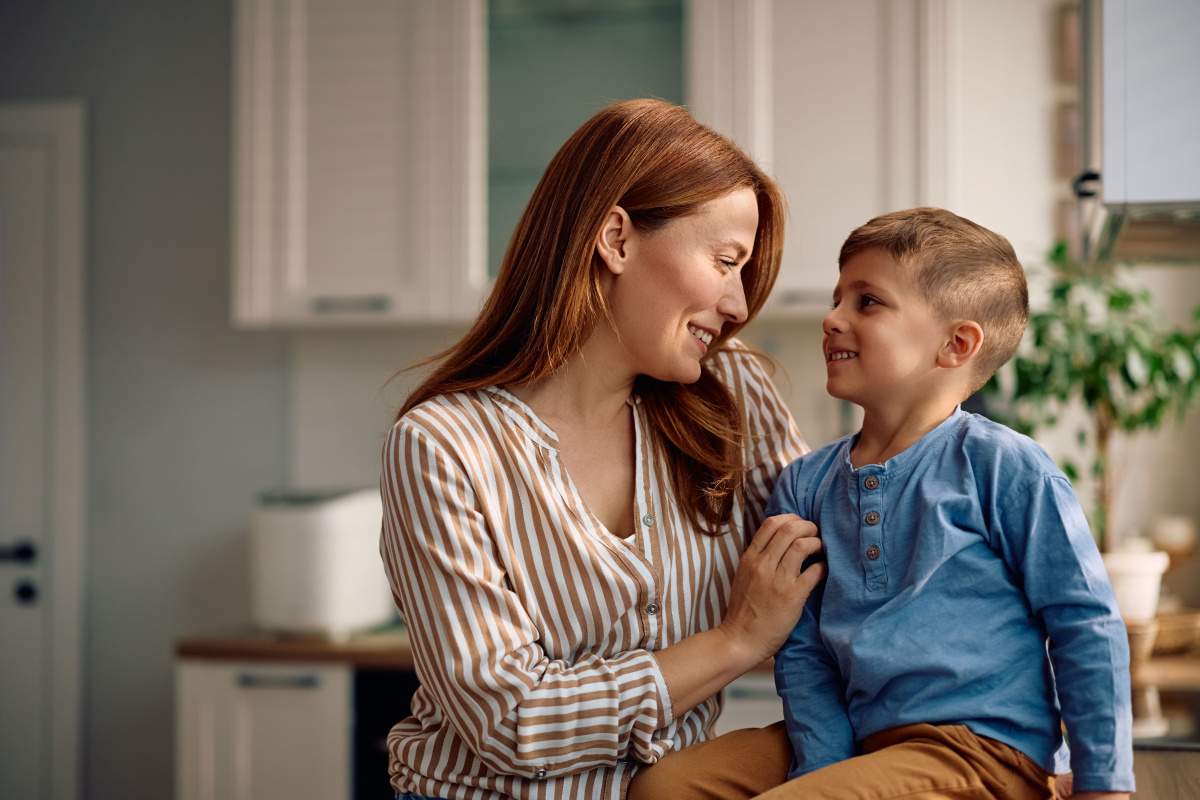 Woman with Son