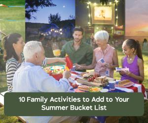 10 Summer Bucket List Ideas for Families
