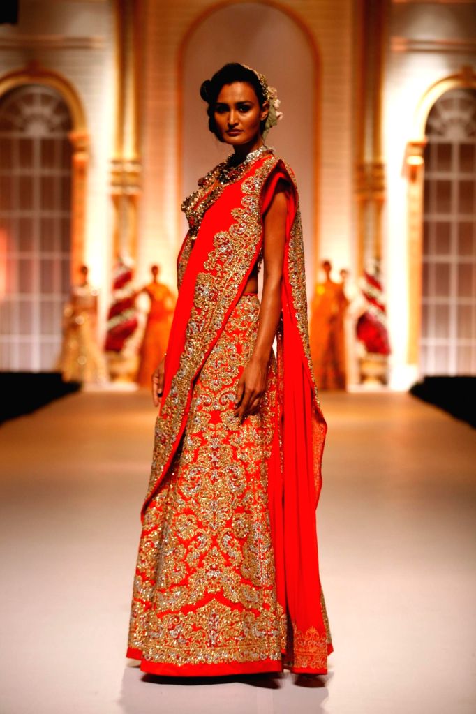 Designer Pallavi Jaikishan show at India Bridal Fashion Week