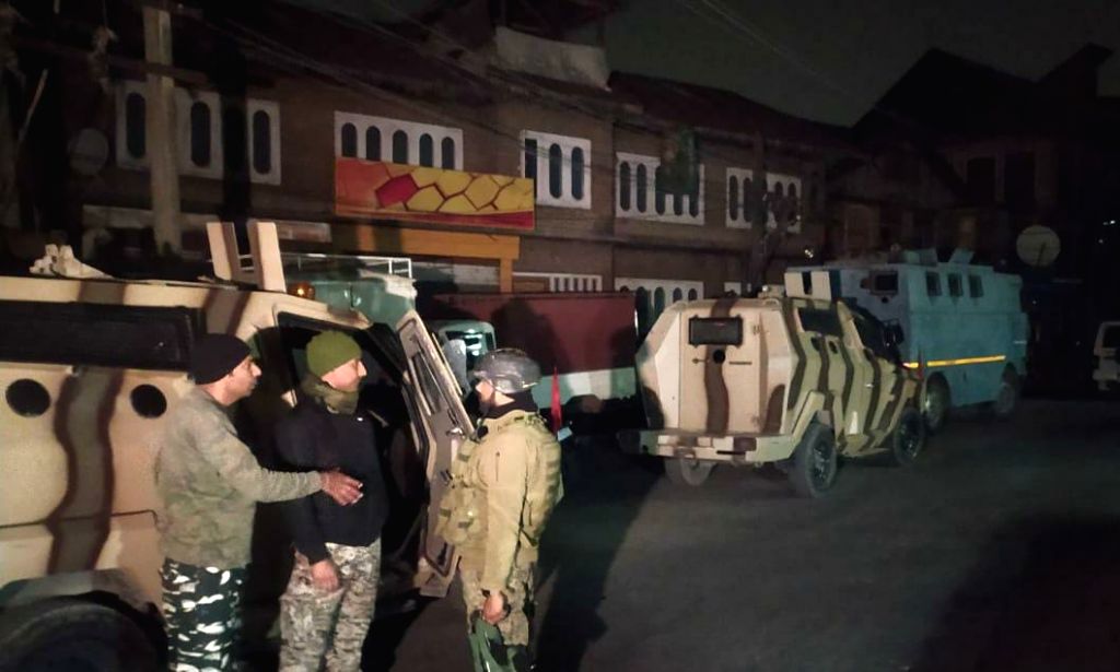 A policeman was injured in a militant attack in Jamalata Nawa kadal ...