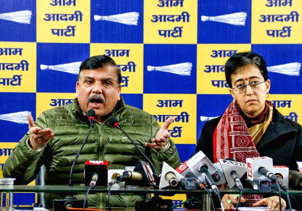 AAP Leaders address a press conference