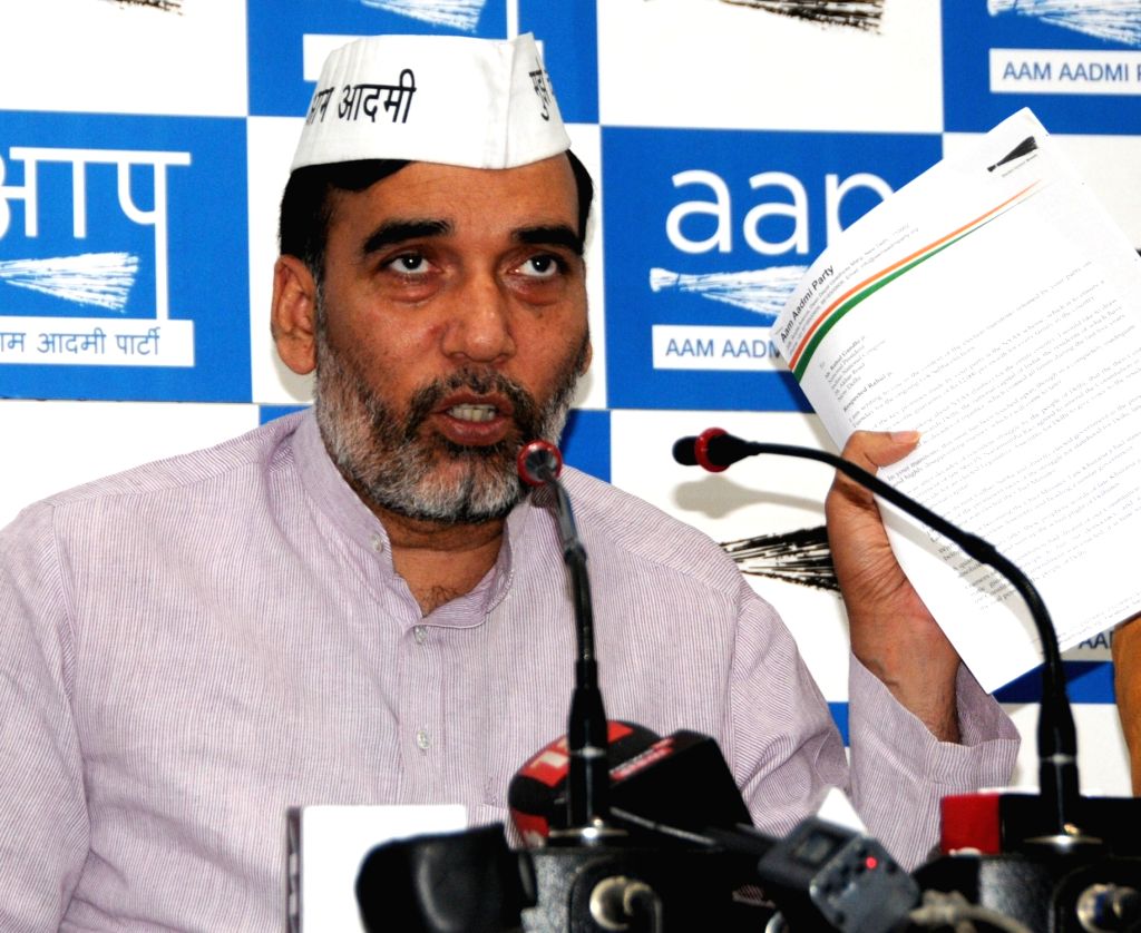 Gopal Rai's press conference