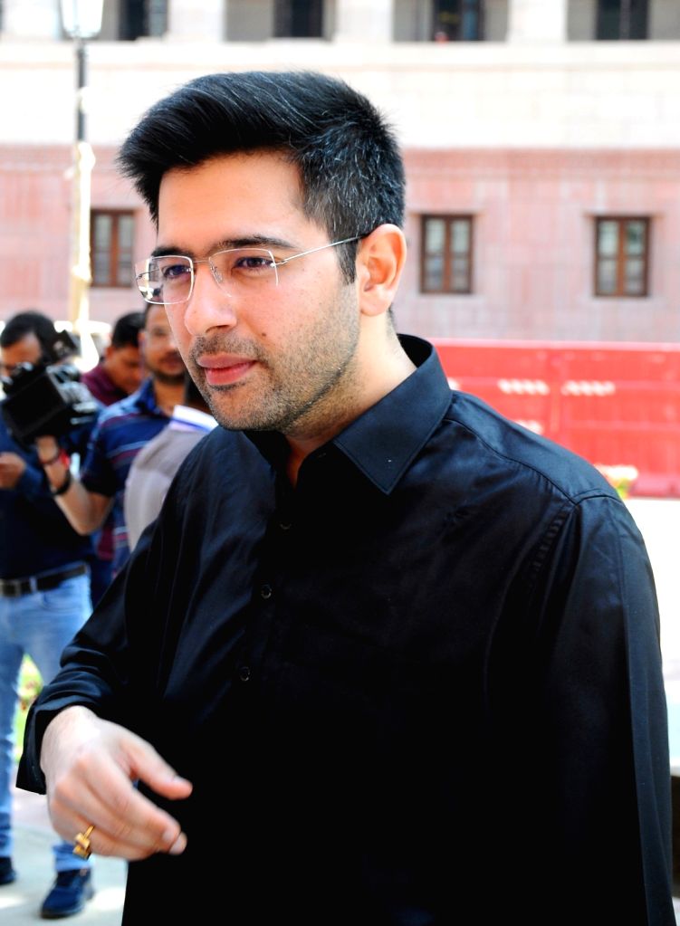 AAP MP Raghav Chaddha at Parliament