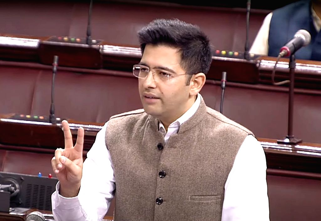AAP MP Raghav Chadha speaks in Rajya Sabha